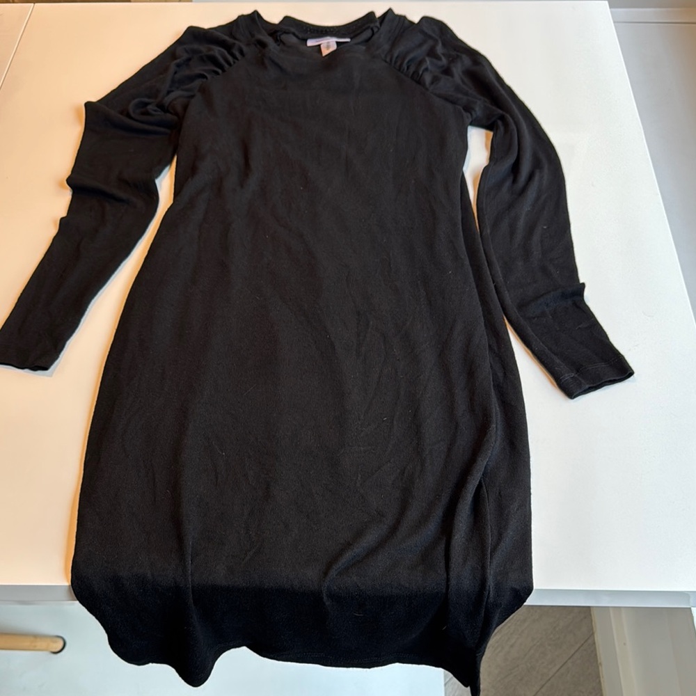 Motherhood Maternity Black Long Sleeve Dress